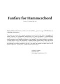 Fanfare for Hammerchord